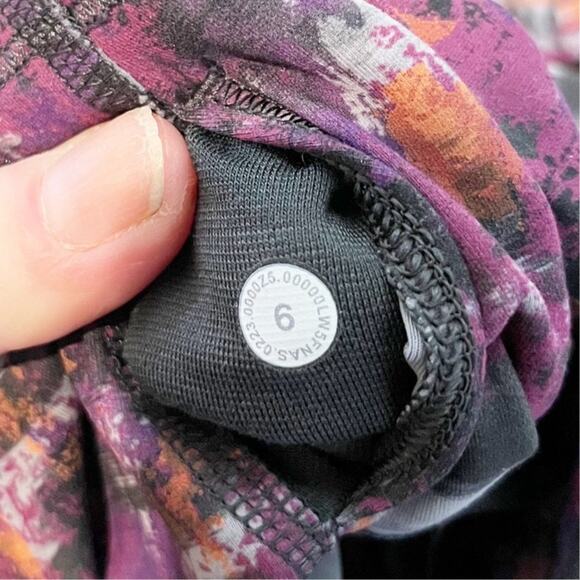 Lululemon Wunder Train High-Rise Tight 25" Cinder Flash Multi 6 - Picture 3 of 12